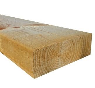C24 Eased edge carcassing timber